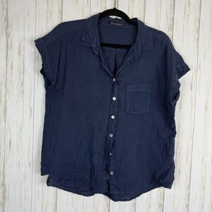Cut Loose 100% Linen Button Down Small